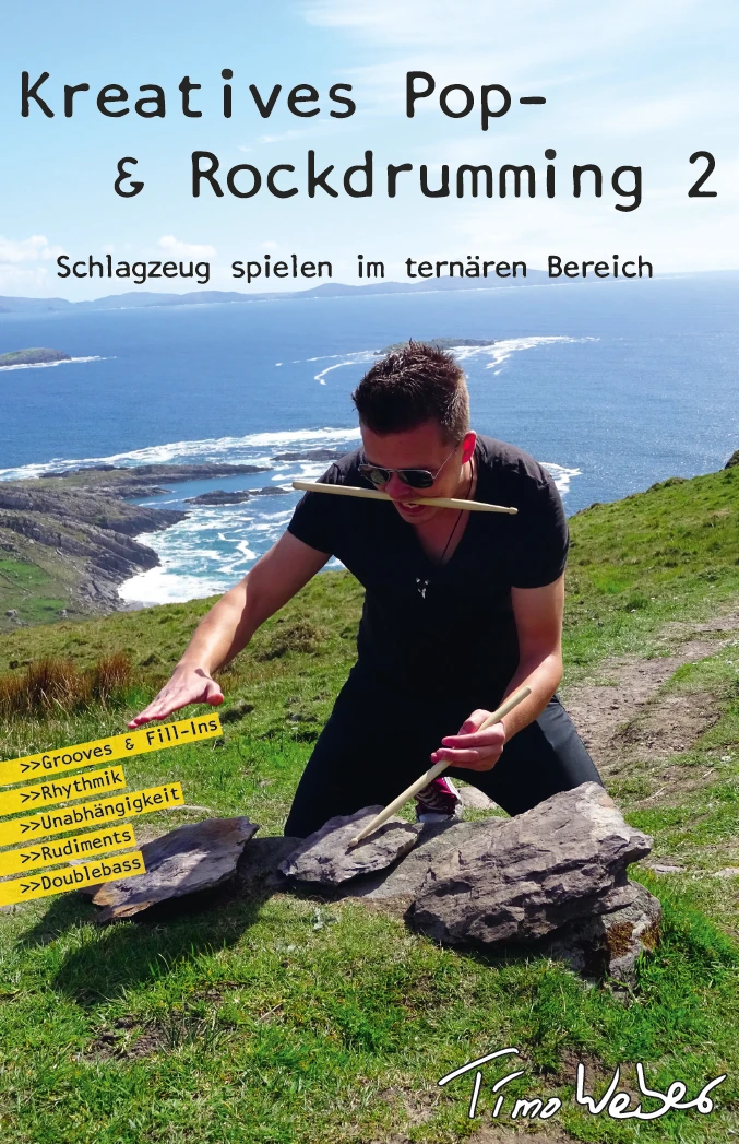 Cover des Buches Kreatives Pop- & Rockdrumming 2